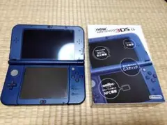 Newニンテンドー3DS LL メタリックブルー 動作品 箱説あり