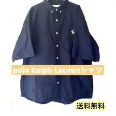 『人気』☆Greenwich Polo Club 半袖シャツ ネイビー　メンズ