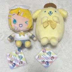 鏡音リン ポムポムプリン ぬいぐるみ