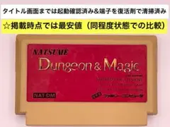即購入不可(31-9)ファミコン FC ダンジョン&マジック