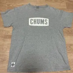 美品！CHUMS 半袖Tシャツ　グレー　メンズMサイ