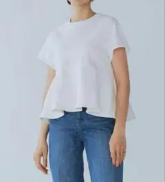 yori ドライコンパクト裏毛フレアTee 36 ヨリ　新品未使用