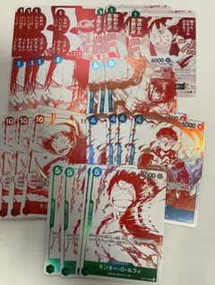 コンプセット 7種×4枚 3周年 ワンピースカードトレジャーキャンペーン 4コン