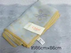 Chloé クロエ 未使用保管品 シルクスカーフ 約86cm×86cm