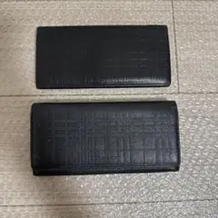 長財布　Burberry 2つまとめ