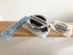 日産 ティアナ フロントエンブレム 初期型エンブレム 新車外し 純正 ステッカー
