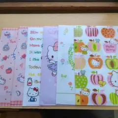 フコク生命　ハローキティ クリアファイル 7枚セット
