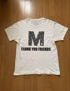HTC ホワイト Tシャツ Mプリント
