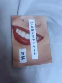 口に関するアンケート