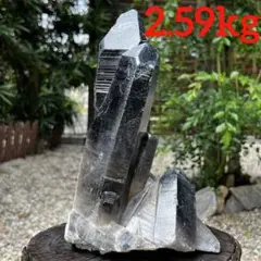 ✳️限定出品‼️極上の漆黒パワー‼️存在感超抜群✨モリオン クラスター 天然石 原石