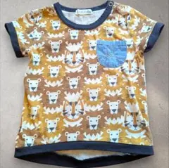 futafuta ライオン柄 Tシャツ 半袖