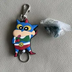 クレヨンしんちゃんキーリング　ラバー　リールキーホルダーガチャ 怪獣シリマルダシ