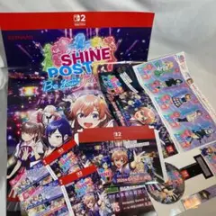 販促物5点 シャインポスト SHINE POST ポスター 切り抜きPOP 他