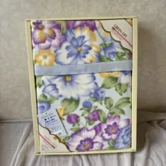 Dy07　新品　GREEN LIFE　綿毛布　オールシーズン　　140×200