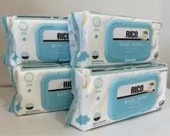 RICO ベビーワイプ×4個セット おしりふき