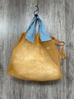 mate-mono すけるバッグ オレンジ × 水色 軽量