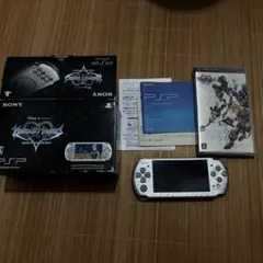 PSP-3000 シルバー キングダムハーツセット 限定版