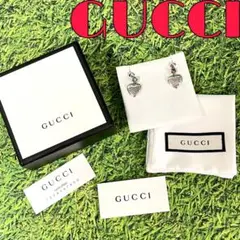 グッチ ピアス ハートAg925