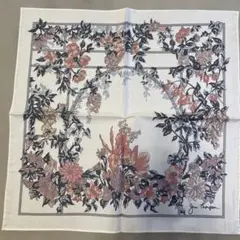 Jim Thompson 花柄シルクハンカチ