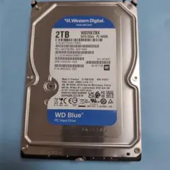 【新古品使用時間10時間以内】HDD 2TB 3.5インチ