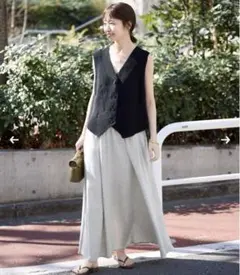 SLOBE IENA リラックスジャージーイージースカート