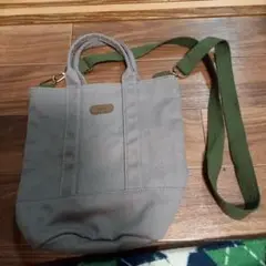 solid グレー ショルダーバッグ新品！