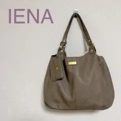 IENA イエナ ハンドバッグ ショルダーバッグ グレージュ