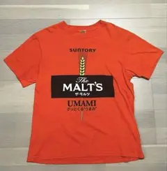 SUNTORY The MALT'S Tシャツ　Printstar　オレンジ　L