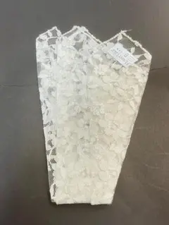 ポケットチーフ フラワーレース　未使用品