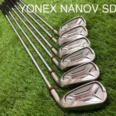 名器 ヨネックス YONEX NANOV SD アイアンセット 5〜Pまで