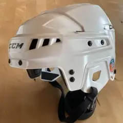 CCM アイスホッケーヘルメット ホワイト 白 Sサイズ