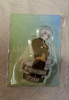 【新品未開封】　コナン探偵社 青山剛昌ふるさと館 限定　アクリルオブジェ 安室透