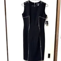 KARL LAGERFELD ブラック ノースリーブ ワンピース　未使用