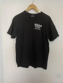BIOHAZARD バイオハザード　BSAA ADISER 黒色Tシャツ