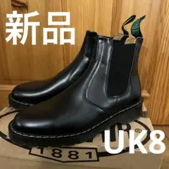 Solovair サイドゴアブーツ 黒