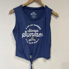 ❤︎海外古着❤︎Corona ノースリーブTシャツ Mサイズ