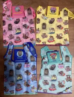 新品　ディズニーランド限定　エコバック　4種セット　ミッキー　ミニー