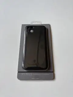 MYNUS ブラック iPhoneケース