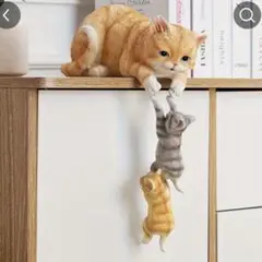 新品　ねこのオブジェ