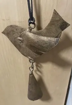 鳥型ベル 金属製