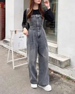 イング　デニムサロペット