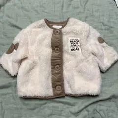しまむら　Littc ディズニー　ボアジャケット　80