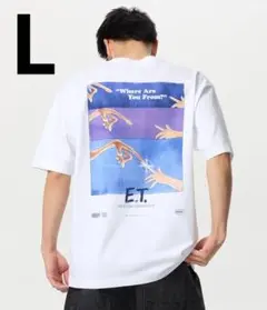 新品　ユニクロ　E.T.　半袖　Tシャツ　ホワイト　Lサイズ