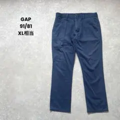 a1389＊GAP KHAKS カラーパンツ　ブルー　　91/81 XL相当