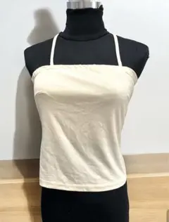 レディース　キャミソール　ゴールド　美品　Mサイズ