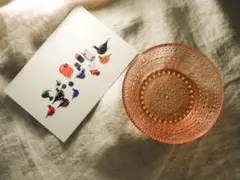 iittala カステヘルミ サーモンピンク ボウル 230ml