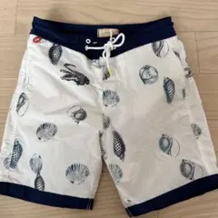 スコッチアンドソーダ　水着　ショートパンツ　アンダー付　水着 貝殻 ワニ柄