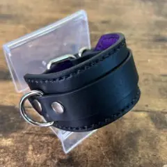 PEEL&LIFT ピールアンドリフト　バングル　リストバンド ブラック PEEL&LIFT leather wrist strap レザーリストバンド・black - tity
