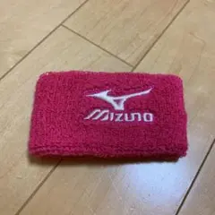 Mizuno ピンク リストバンド