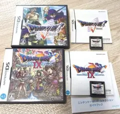 ニンテンドーDS　ドラゴンクエスト5天空の花嫁＆ 9星空の守り人　セット
